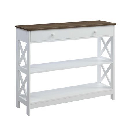 CONVENIENCE CONCEPTS Oxford 1 Drawer Console Table - 39.5 x 12 x 31.5 in. HI2540135